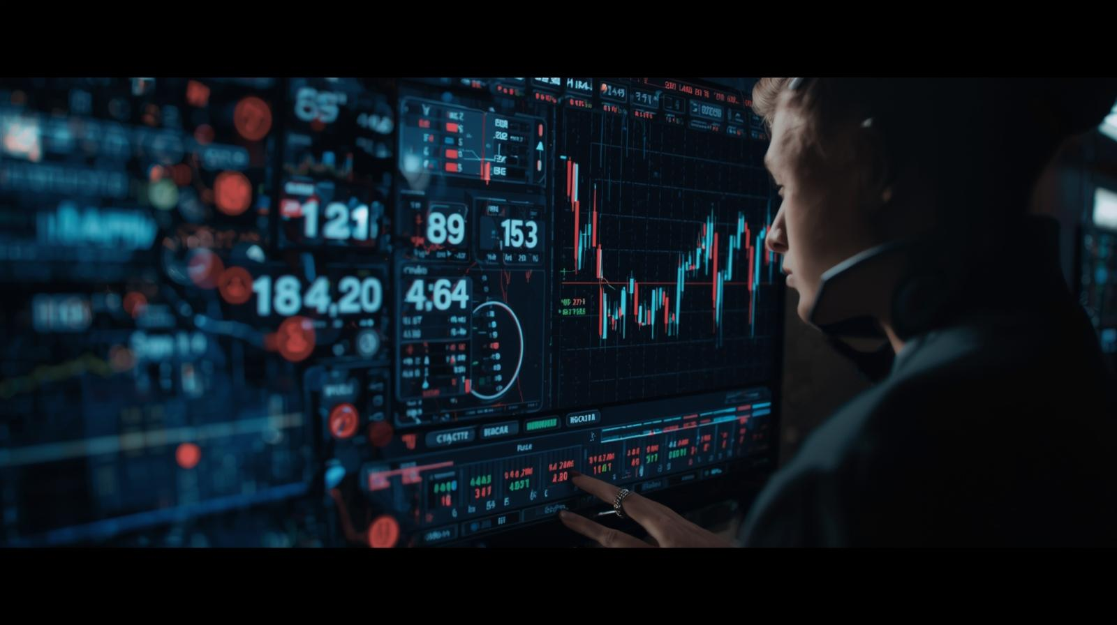 Tradingplattform som illustrerer copy trading
